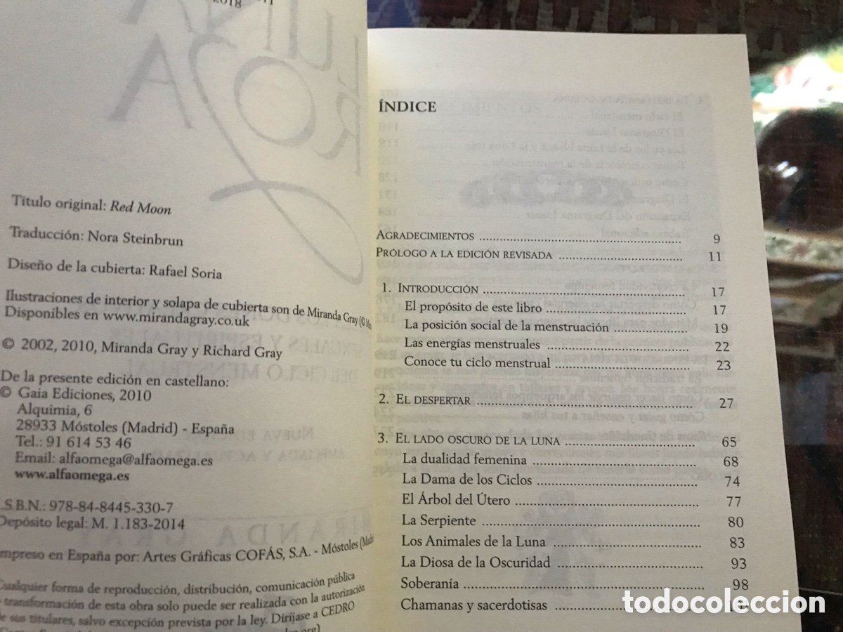 Libros de segunda mano: Luna roja. Miranda Gray. Gaia - Foto 4