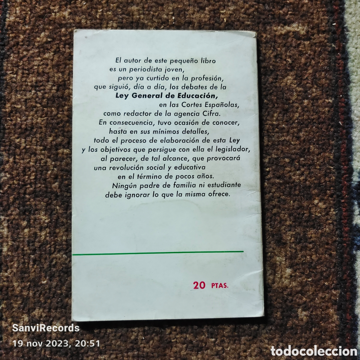 Libros de segunda mano: &iquest;QUE ME OFRECE LA LEY DE EDUCACI&Oacute;N (ROGELIO BA&Oacute;N) (EDIMAS) - Foto 2