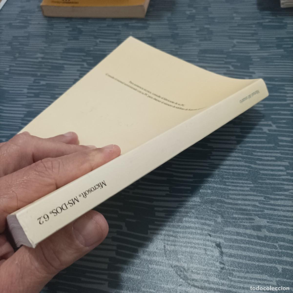 Libros de segunda mano: MANUAL DEL USUARIO MICROSOFT MS DOS 6.2. - Foto 5
