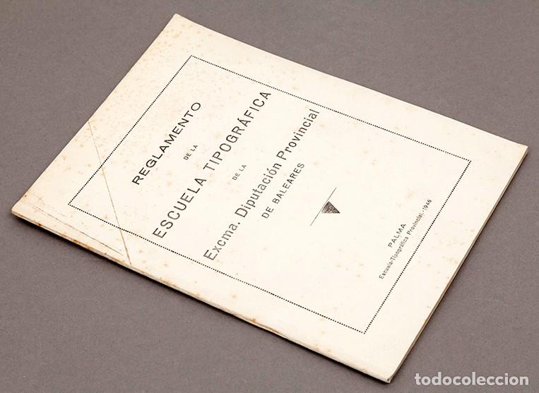 Libros de segunda mano: ESCUELA TIPOGR&Aacute;FICA - 1946 - PALMA - Foto 2