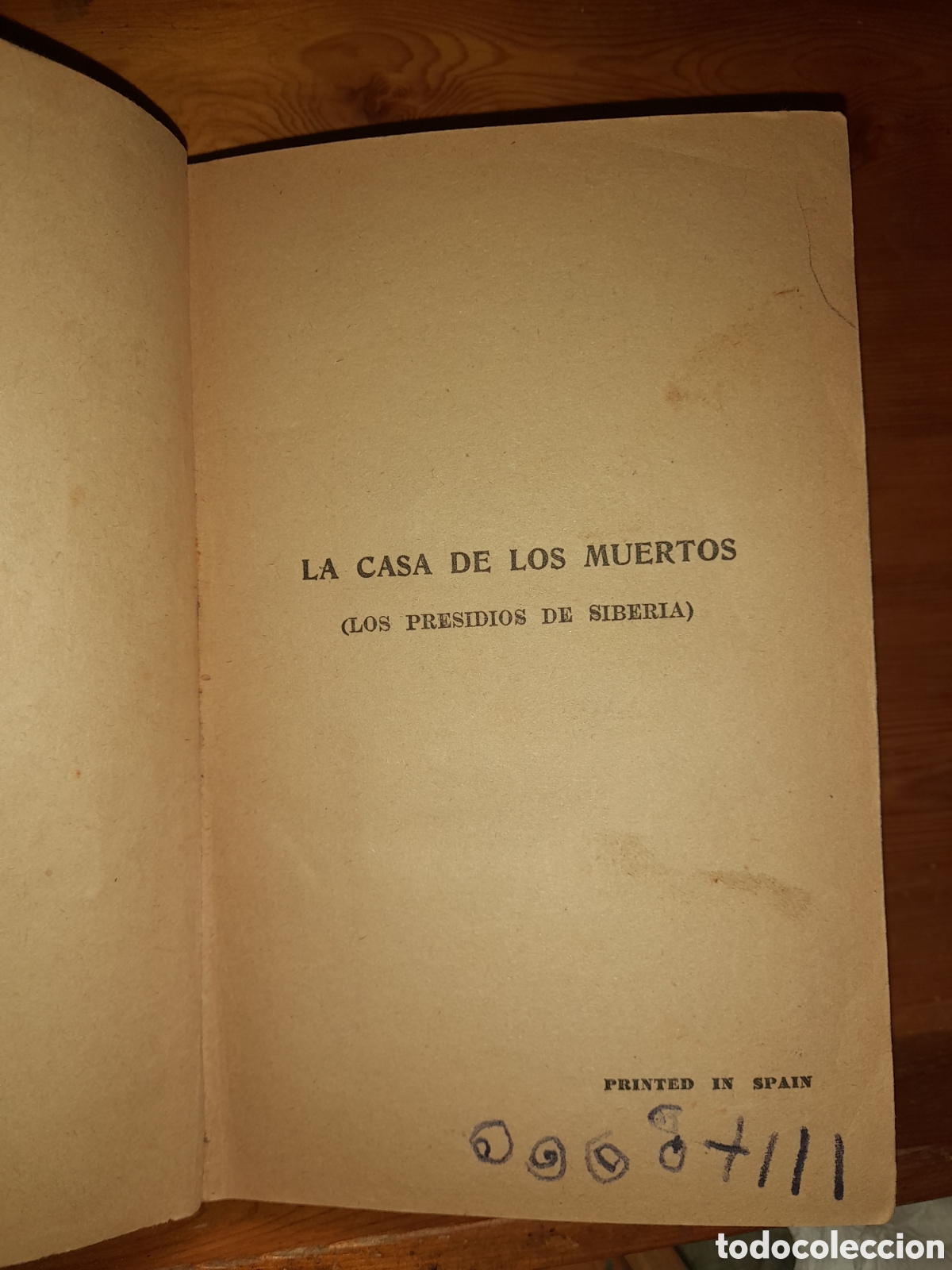 Libros de segunda mano: F DOSTOIEVSKI La Casa de los Muertos MAUCCI - Foto 4