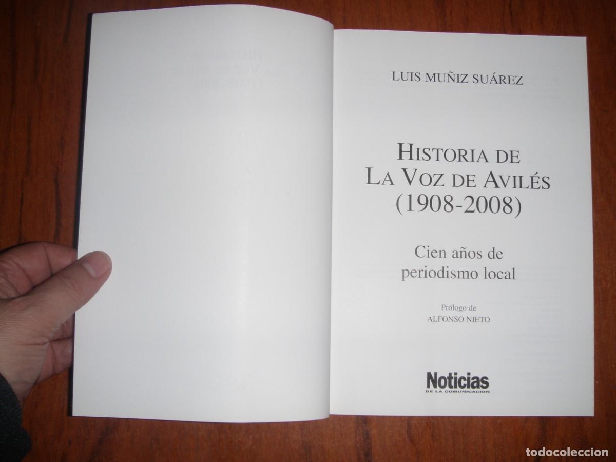 Libros de segunda mano: HISTORIA DE LA VOZ DE AVILES UNICO!!! DESCATALOGADO - Foto 4