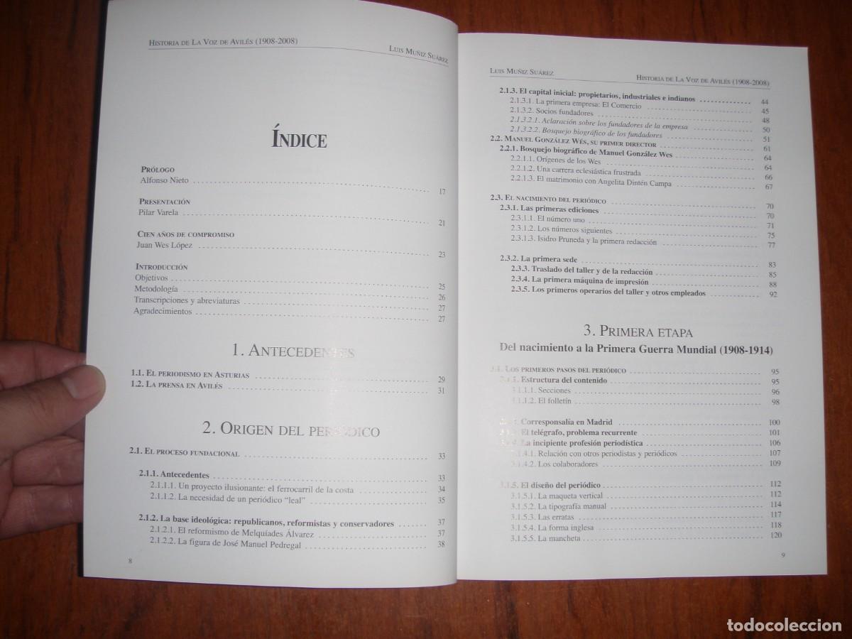 Libros de segunda mano: HISTORIA DE LA VOZ DE AVILES UNICO!!! DESCATALOGADO - Foto 5