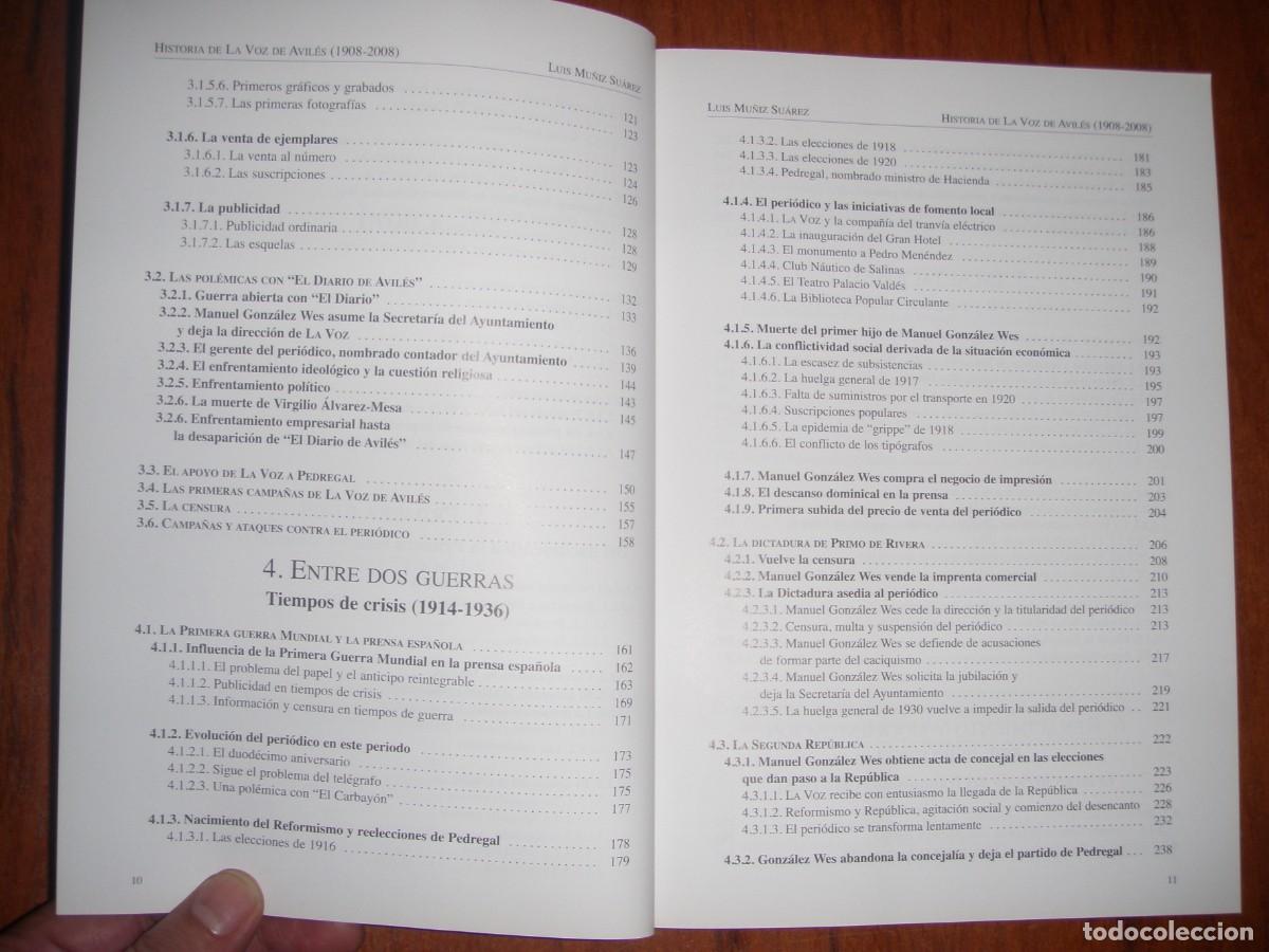 Libros de segunda mano: HISTORIA DE LA VOZ DE AVILES UNICO!!! DESCATALOGADO - Foto 6