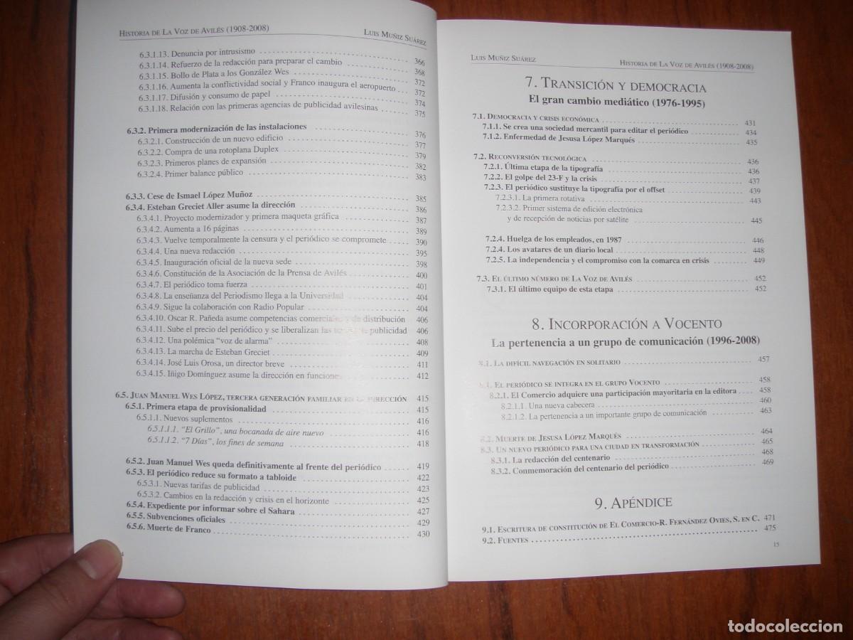 Libros de segunda mano: HISTORIA DE LA VOZ DE AVILES UNICO!!! DESCATALOGADO - Foto 8