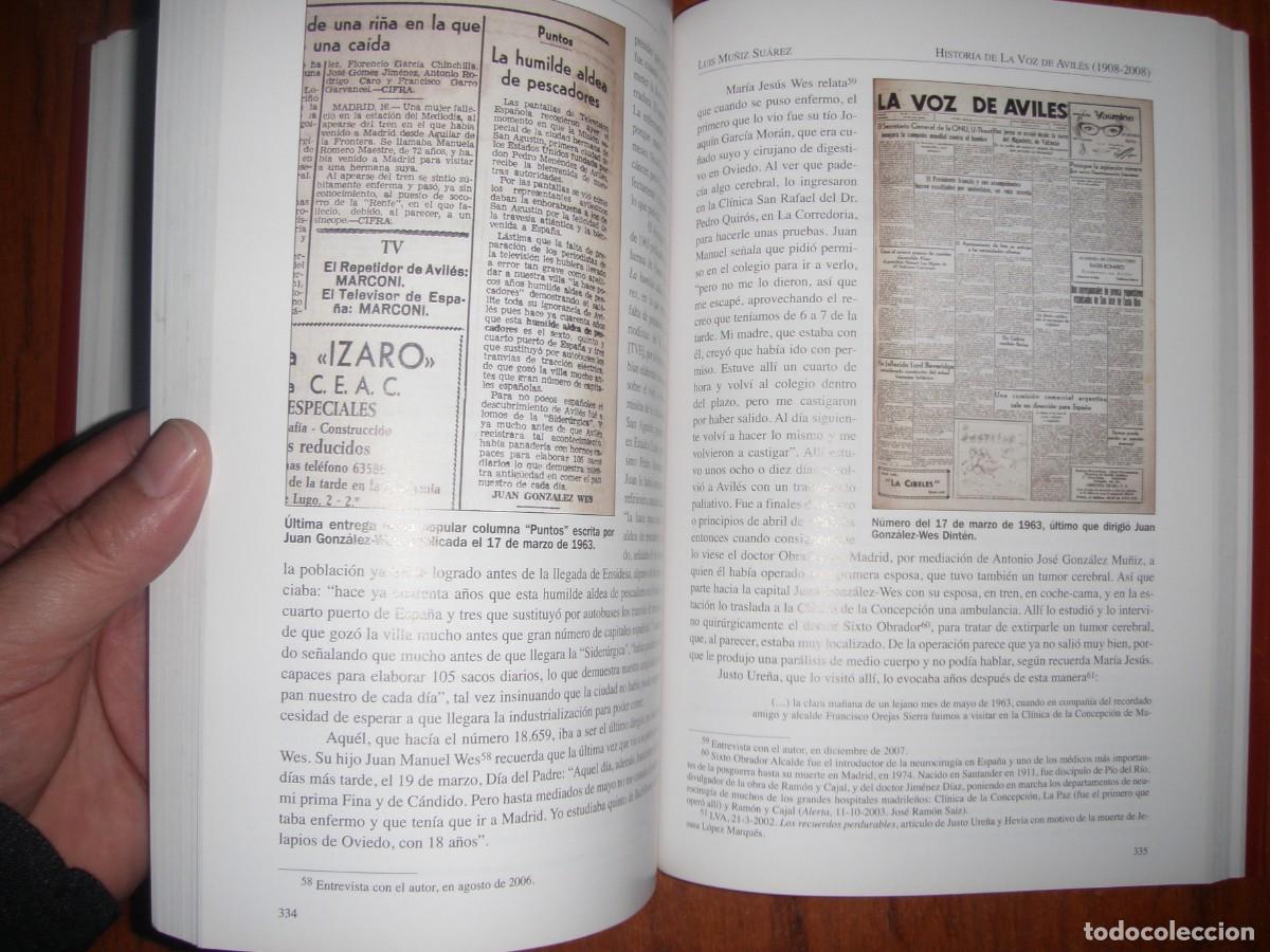 Libros de segunda mano: HISTORIA DE LA VOZ DE AVILES UNICO!!! DESCATALOGADO - Foto 12