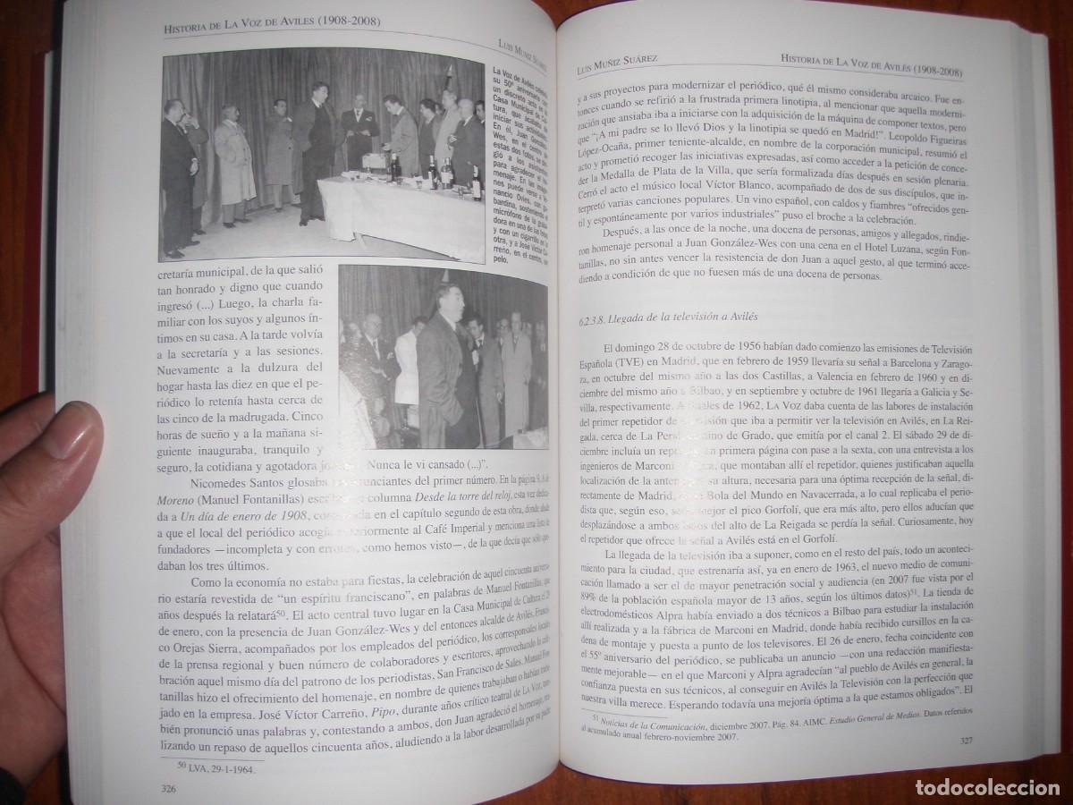 Libros de segunda mano: HISTORIA DE LA VOZ DE AVILES UNICO!!! DESCATALOGADO - Foto 13