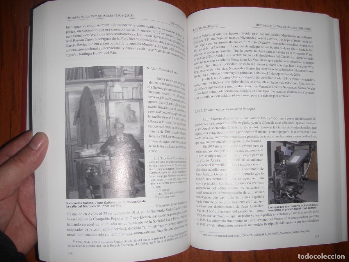 Libros de segunda mano: HISTORIA DE LA VOZ DE AVILES UNICO!!! DESCATALOGADO - Foto 14