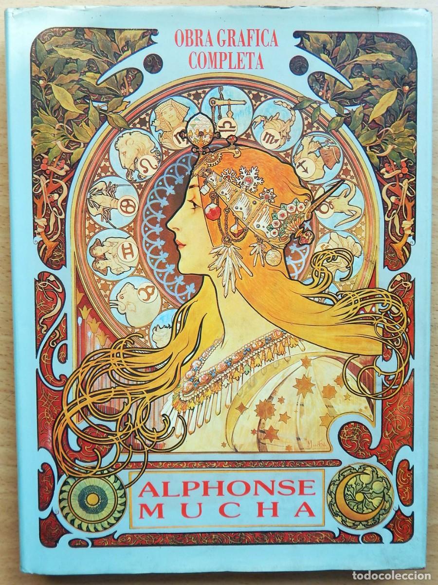 Libros de segunda mano: Obra Gr&aacute;fica Completa Alphonse Mucha - Foto 1