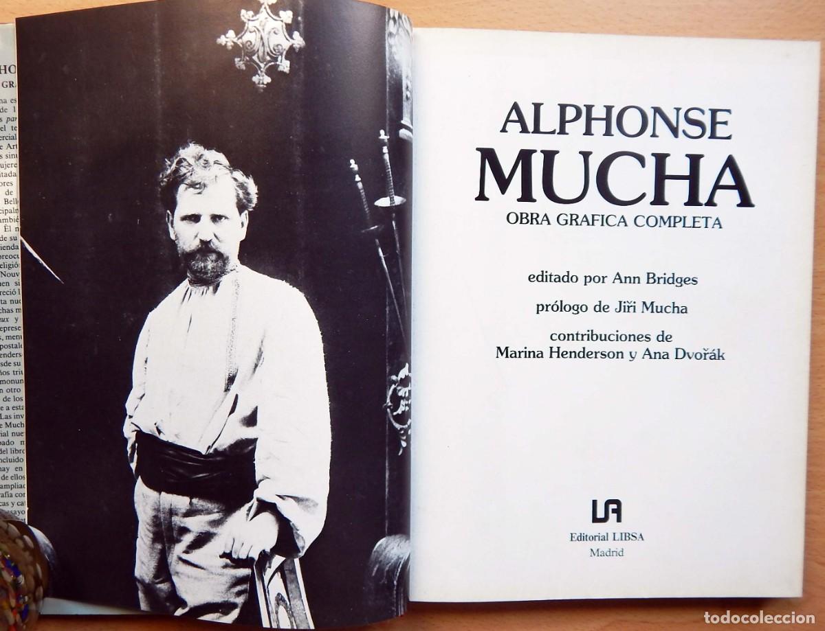 Libros de segunda mano: Obra Gr&aacute;fica Completa Alphonse Mucha - Foto 2