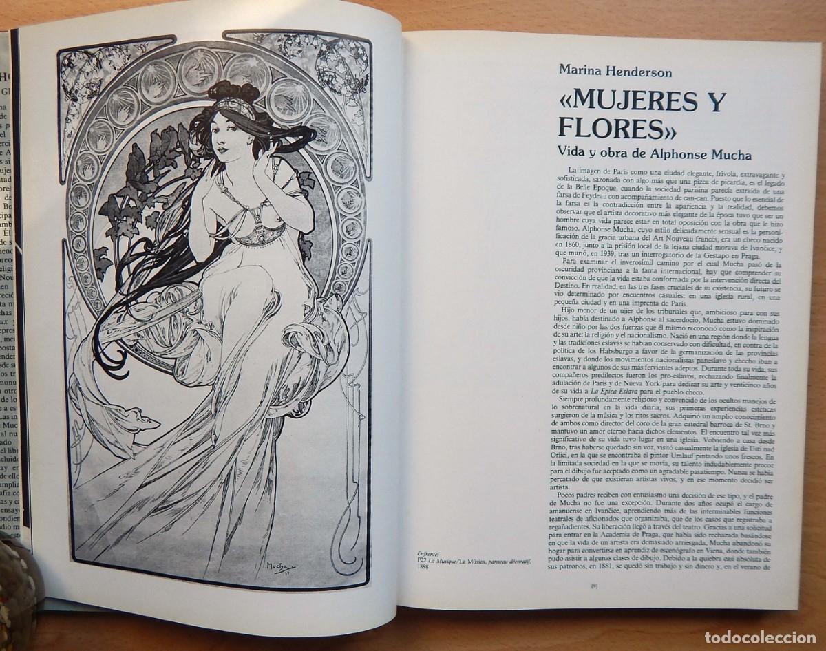 Libros de segunda mano: Obra Gr&aacute;fica Completa Alphonse Mucha - Foto 4
