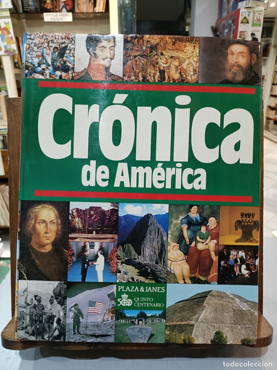 Libros de segunda mano: Cr&oacute;nica de Am&eacute;rica - Quinto Centenario - Edita P&J 1990 - Foto 1