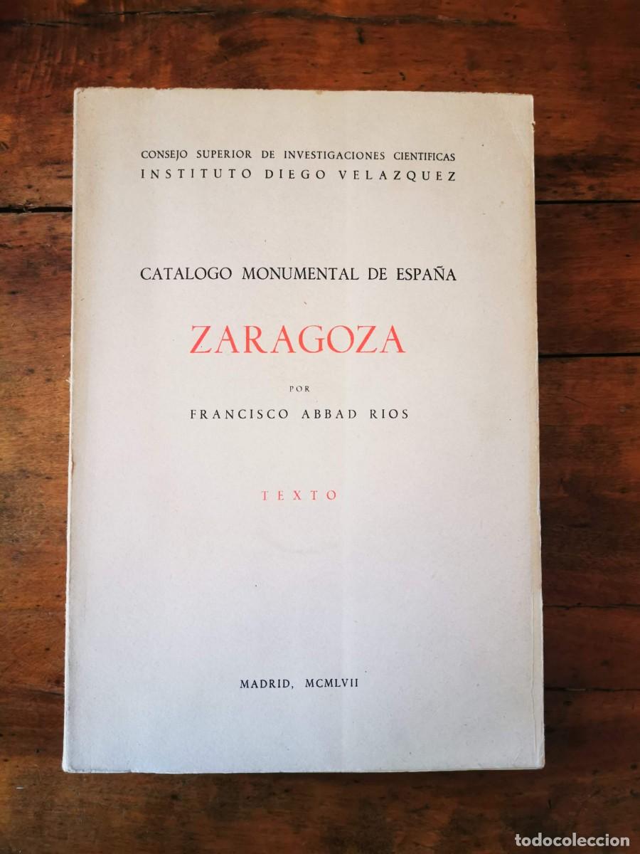 Libros de segunda mano: ABBAD RIOS, Francisco. Cat&aacute;logo monumental de Espa&ntilde;a - Foto 1