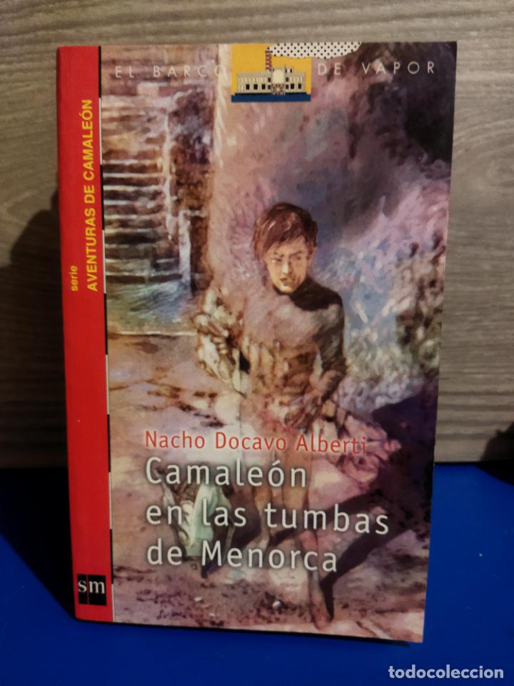 Libros de segunda mano: Camale&oacute;n en las tumbas de Menorca - Foto 1