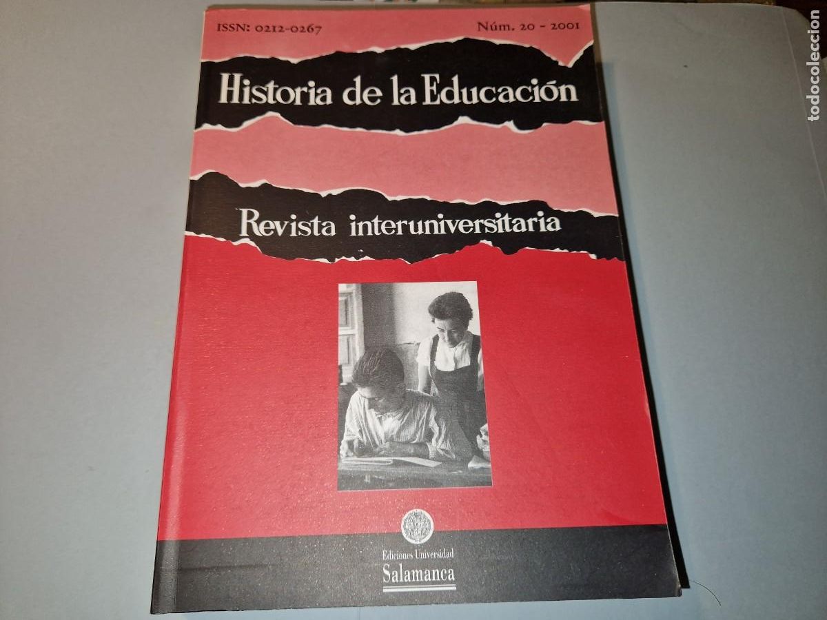 Second hand books: Historia de la educacion- Revista interuniversitaria - Universidad Pontificia salamanca