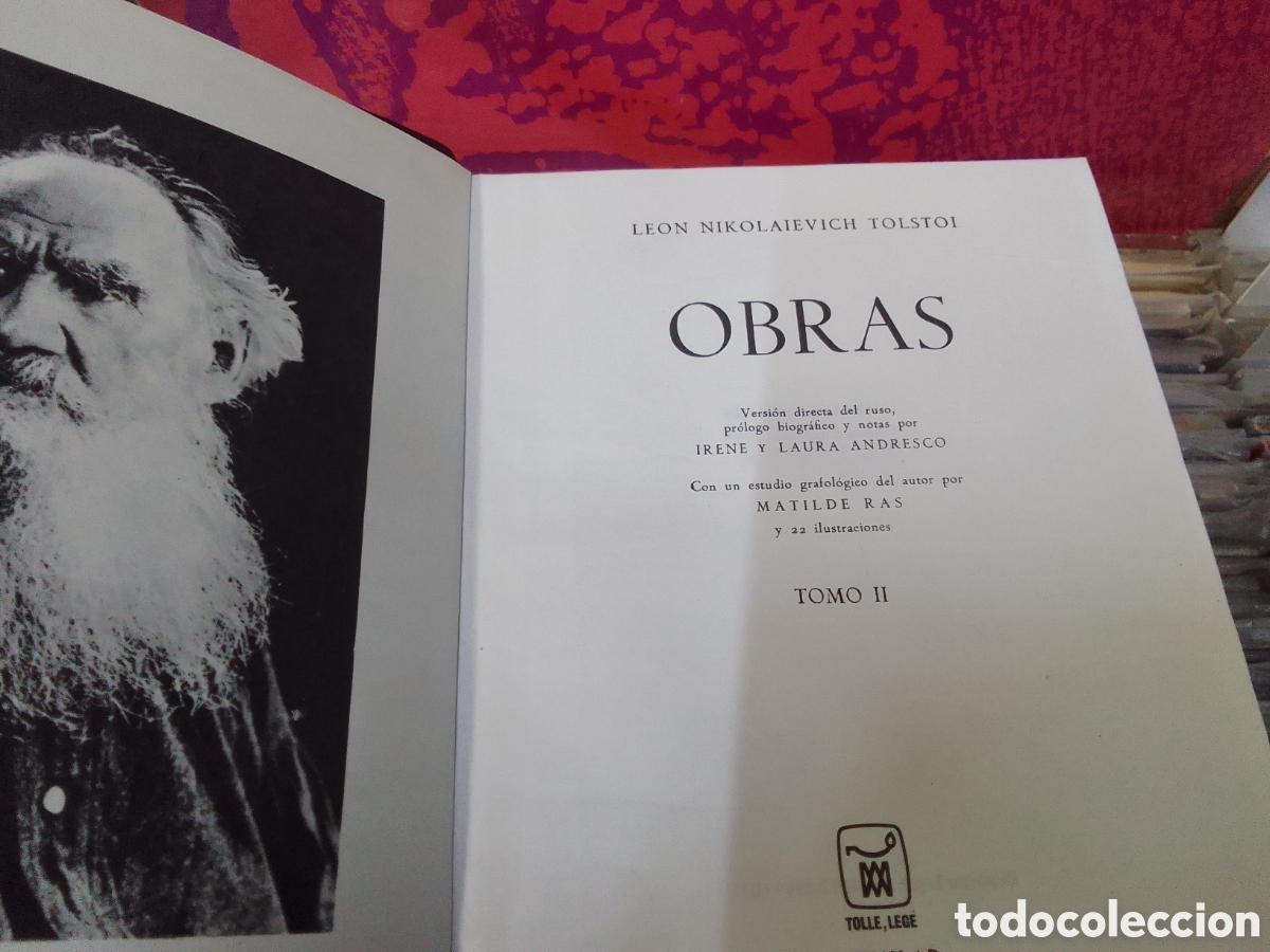 Libros de segunda mano: Obras, Le&oacute;n tolstoi, Aguilar, 1966-69 - Foto 4