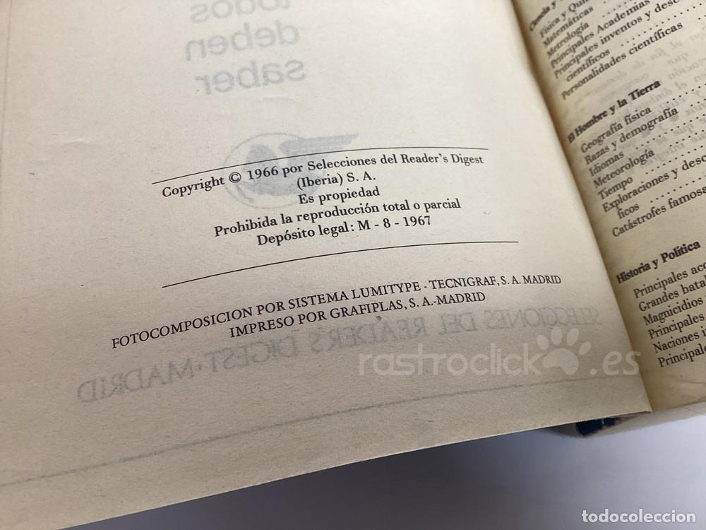 Libros de segunda mano: Selecciones del Reader&rsquo;s Digest &ndash; SELEMUNDO 1967 - Foto 5