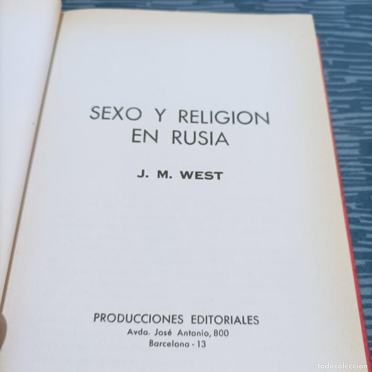 sexo y religion en rusia,j.m.west,1977,255 pag. - Compra venta en  todocoleccion