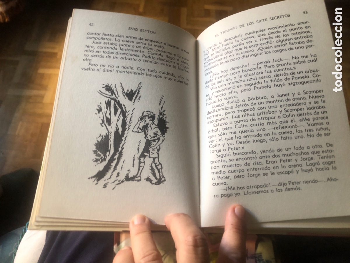 Libros de segunda mano: El triunfo de los Siete Secretos. Enid Blyton. ASM - Foto 3