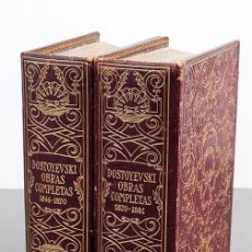 Libros de segunda mano: DOSTOYEVSKI - 1946 - OBRAS COMPLETAS - AGUILAR EDICIÓN DE LUJO
