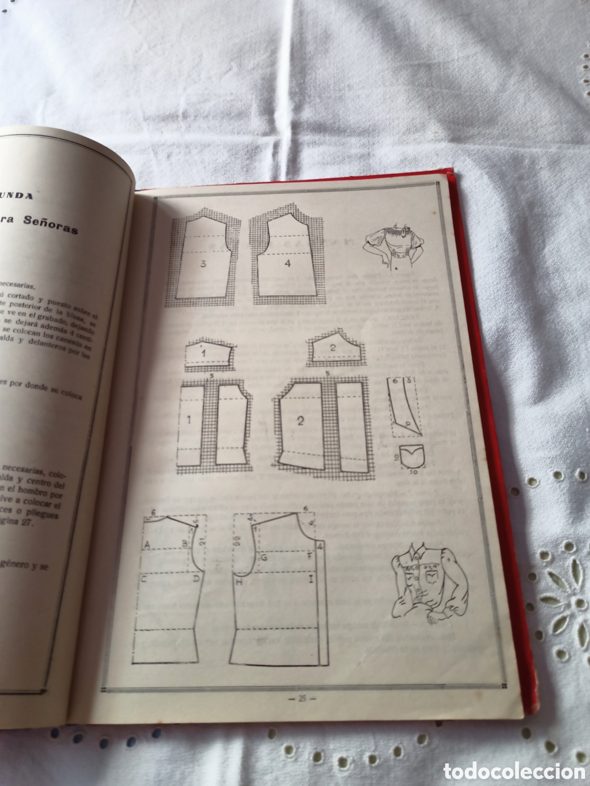 Libros de segunda mano: Antiguo libro de Corte y Confecci&oacute;n por Amparo &Aacute;lvarez Rubio. - Foto 4