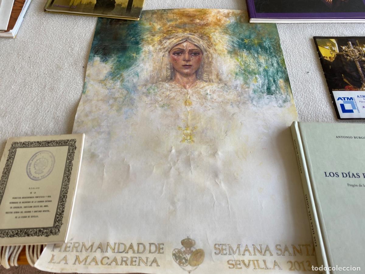 Libros de segunda mano: SEMANA SANTA DE SEVILLA PROGRAMAS ESTAMPAS PREGONES DE TODO - Foto 3