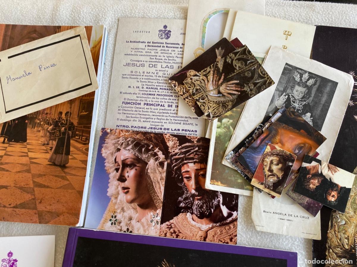 Libros de segunda mano: SEMANA SANTA DE SEVILLA PROGRAMAS ESTAMPAS PREGONES DE TODO - Foto 5