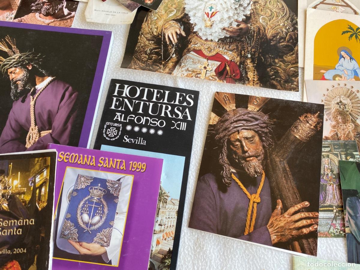 Libros de segunda mano: SEMANA SANTA DE SEVILLA PROGRAMAS ESTAMPAS PREGONES DE TODO - Foto 6