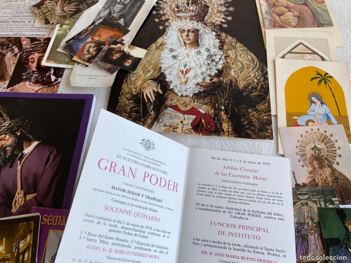 Libros de segunda mano: SEMANA SANTA DE SEVILLA PROGRAMAS ESTAMPAS PREGONES DE TODO - Foto 7