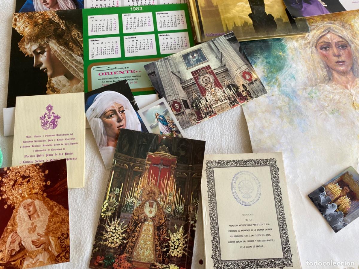 Libros de segunda mano: SEMANA SANTA DE SEVILLA PROGRAMAS ESTAMPAS PREGONES DE TODO - Foto 13