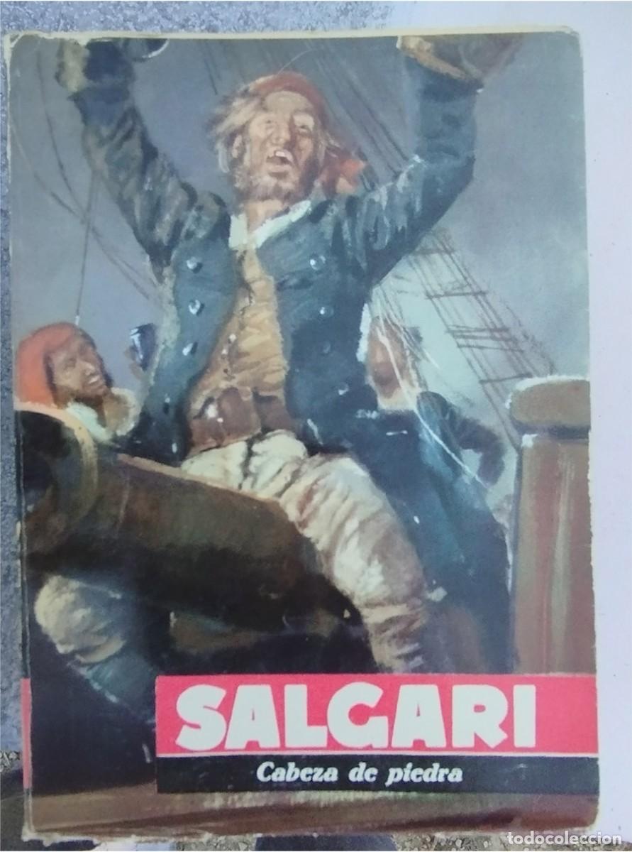 Libros de segunda mano: CABEZA DE PIEDRA COL. SALGARI Ed. MOLINO N.&ordm; 58 - Foto 1