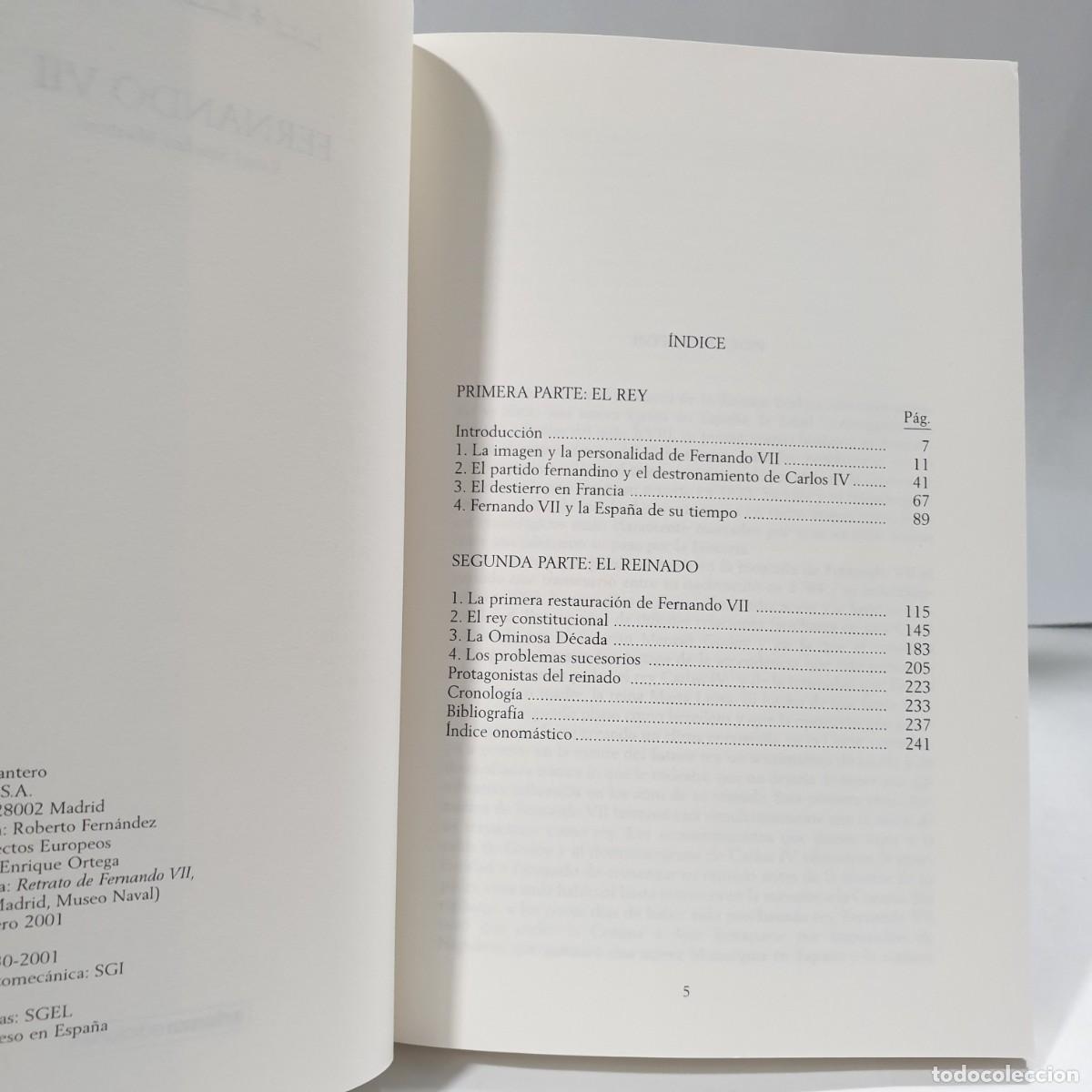 Libros de segunda mano: LOS BORBONES - FERN&Aacute;NDO VII - Rafael S&aacute;nchez - Foto 7