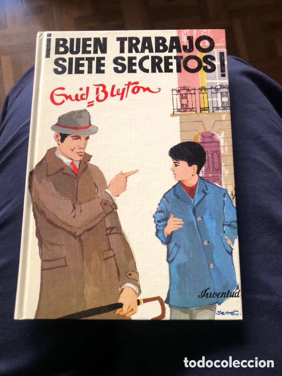 Second hand books: Buen trabajo siete secretos. Enid Blyton. 1977. ASM