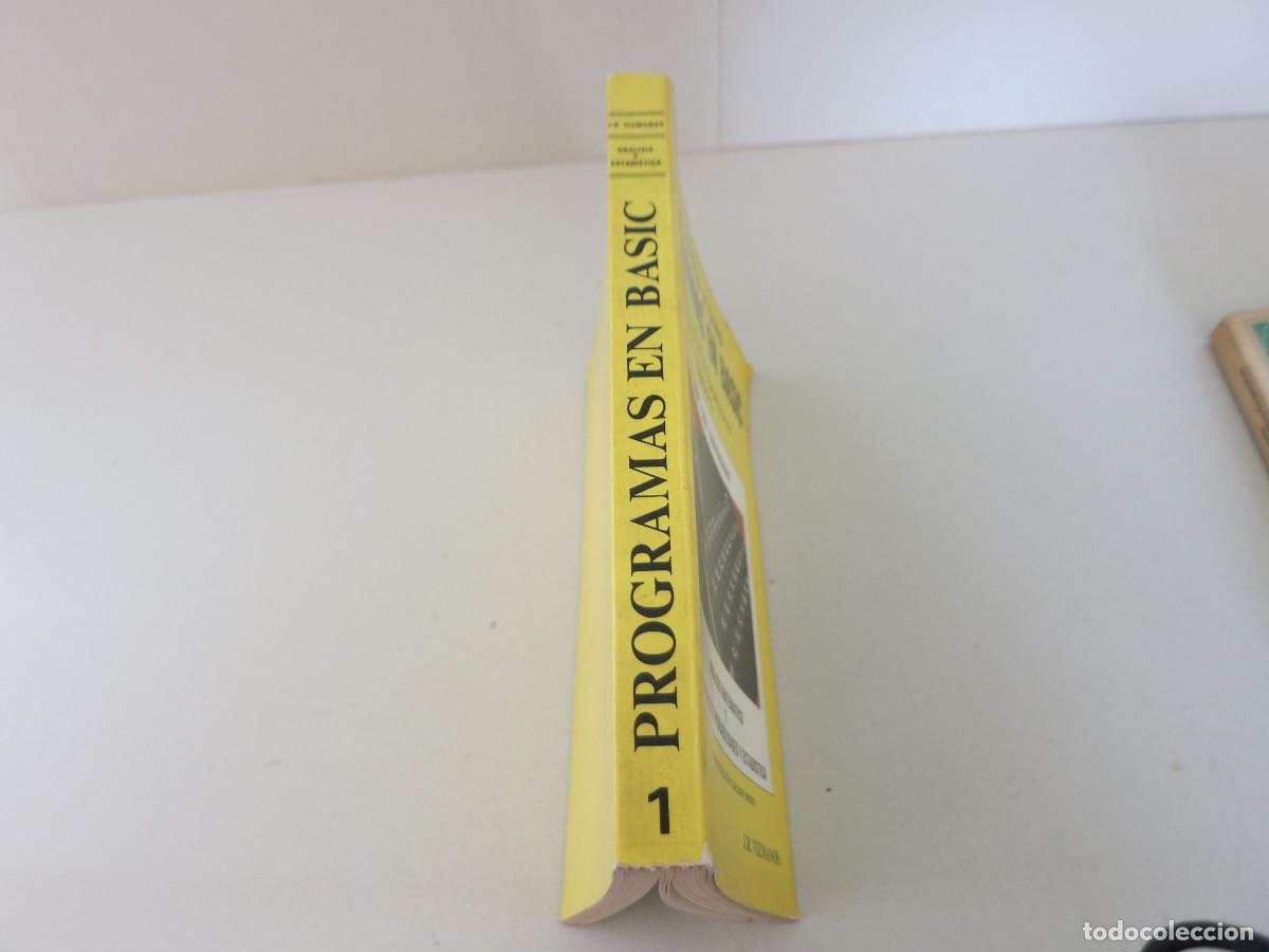 Libros de segunda mano: NOVENTA Y TRES PROGRAMAS EN BASIC PARA LA RESOLUCI&Oacute;N DE PROBLEMAS TOMO 1 J.R. VIZMANOS - Foto 2