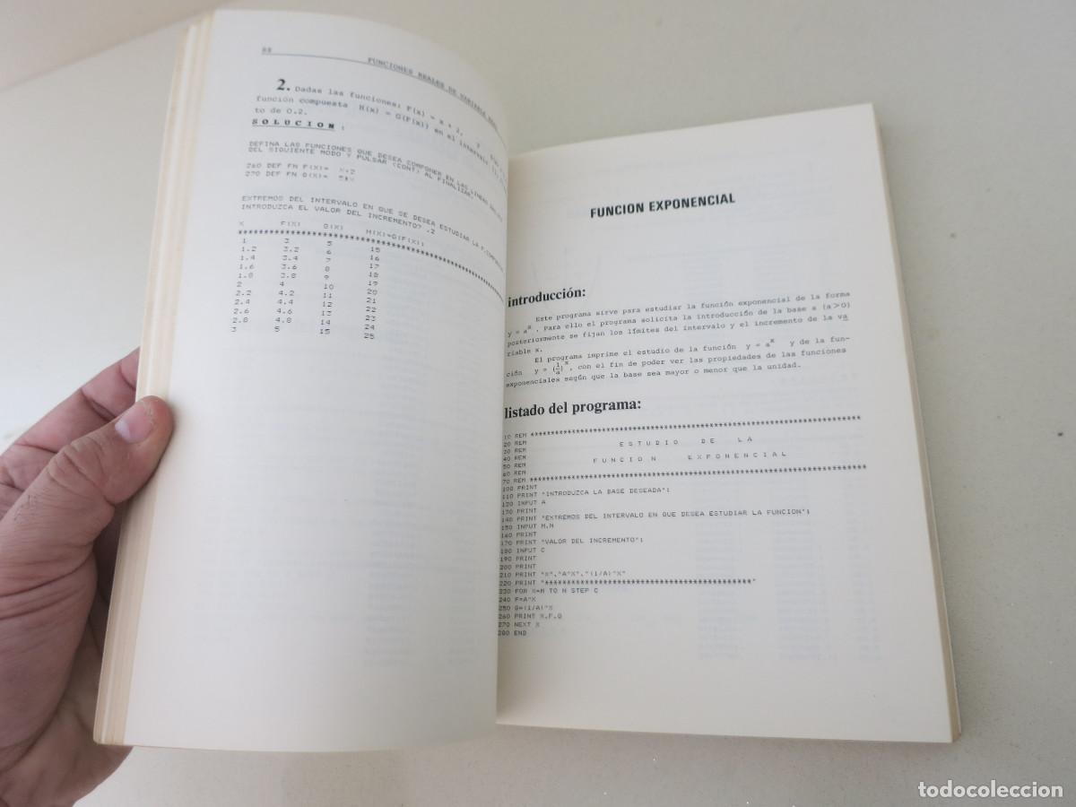 Libros de segunda mano: NOVENTA Y TRES PROGRAMAS EN BASIC PARA LA RESOLUCI&Oacute;N DE PROBLEMAS TOMO 1 J.R. VIZMANOS - Foto 3