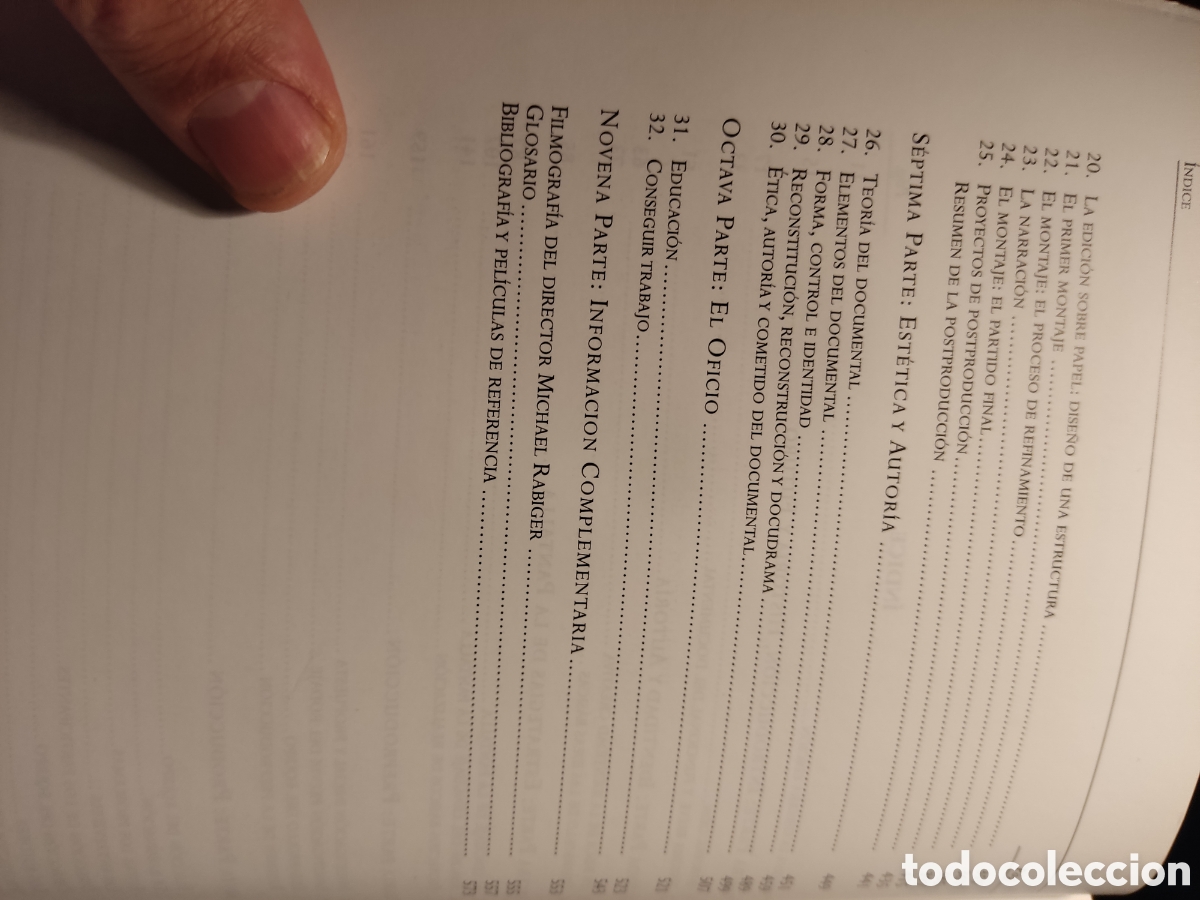 Libros de segunda mano: Direcci&oacute;n de documentales/ Michael Rabiger/ IORTV, 2005 - Foto 5
