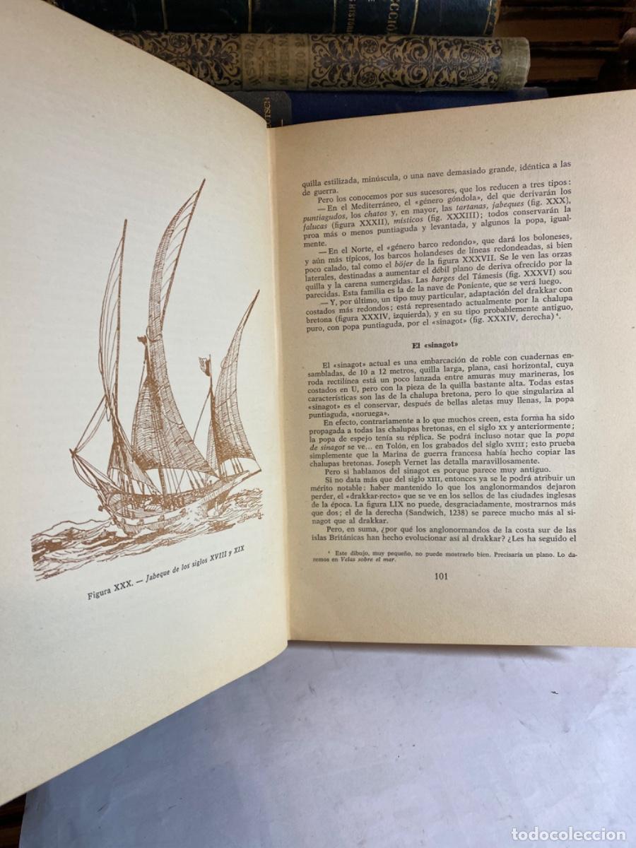 Libros de segunda mano: HISTORIA DE LOS BUQUES Jean Merrien AYMA 1960 - Foto 3