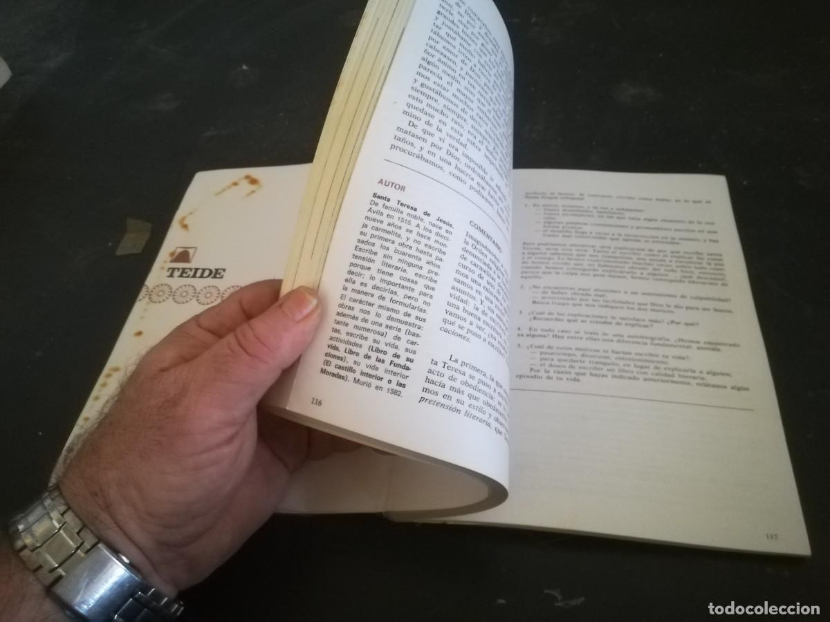 Libros de segunda mano: COMENTARIO DE TEXTOS LITERARIOS / CARMEN ARTAL / CONS 692 / TEIDE - Foto 7