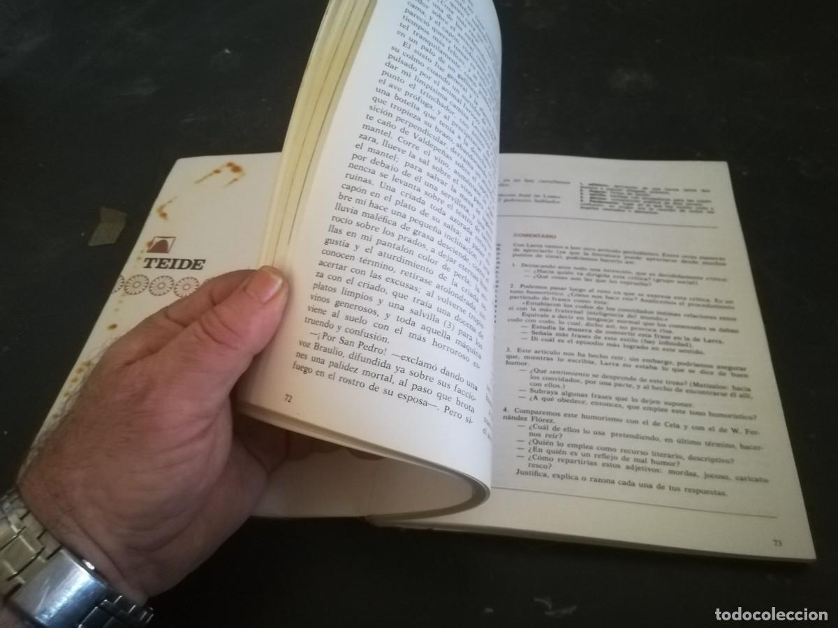 Libros de segunda mano: COMENTARIO DE TEXTOS LITERARIOS / CARMEN ARTAL / CONS 692 / TEIDE - Foto 9