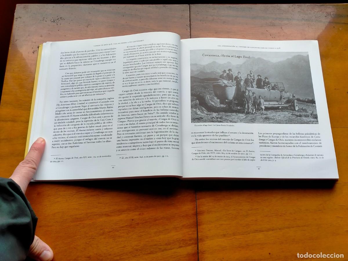 Libros de segunda mano: Cangas de On&iacute;s 1918 vida en torno a un centenario - Foto 7