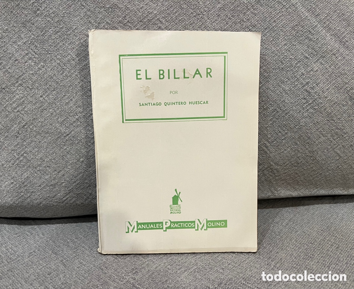 Libros de segunda mano: El Billar Manuales Pr&aacute;cticos Molino - Foto 4