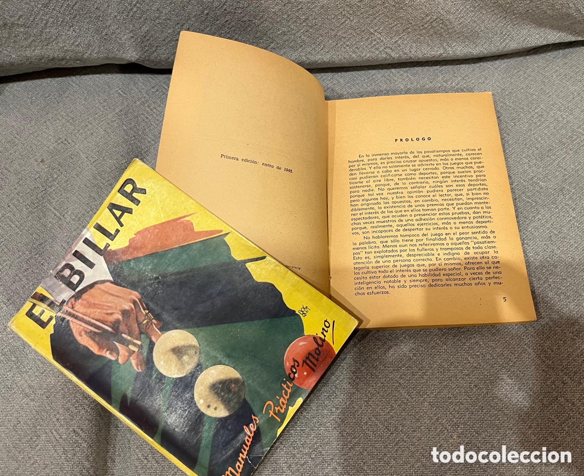 Libros de segunda mano: El Billar Manuales Pr&aacute;cticos Molino - Foto 13