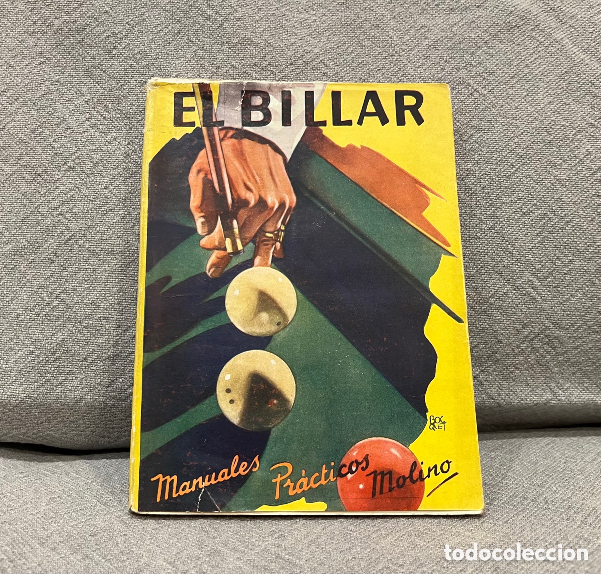 Libros de segunda mano: El Billar Manuales Pr&aacute;cticos Molino - Foto 1