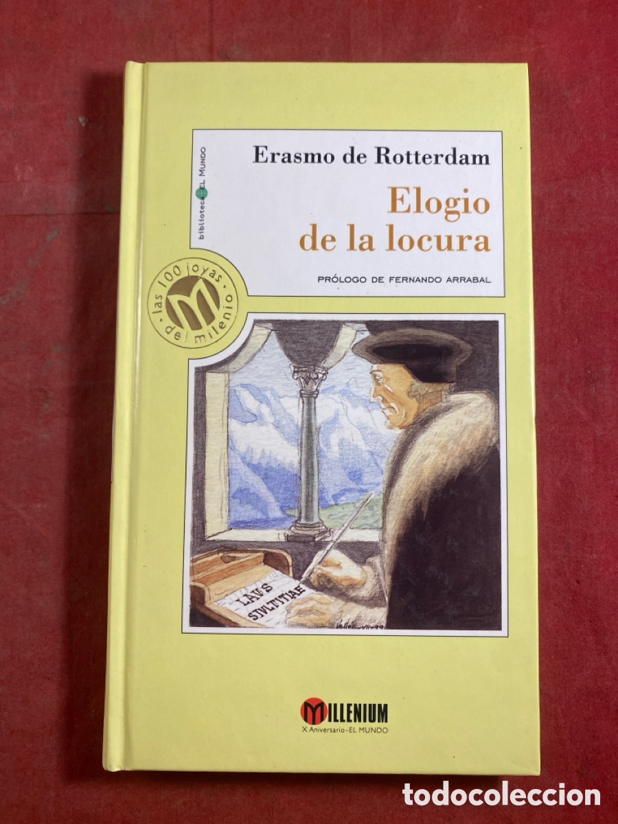 Libros de segunda mano: Erasmo de Rotterdam. ELOGI&Oacute; DE LA LOCURA - Foto 1