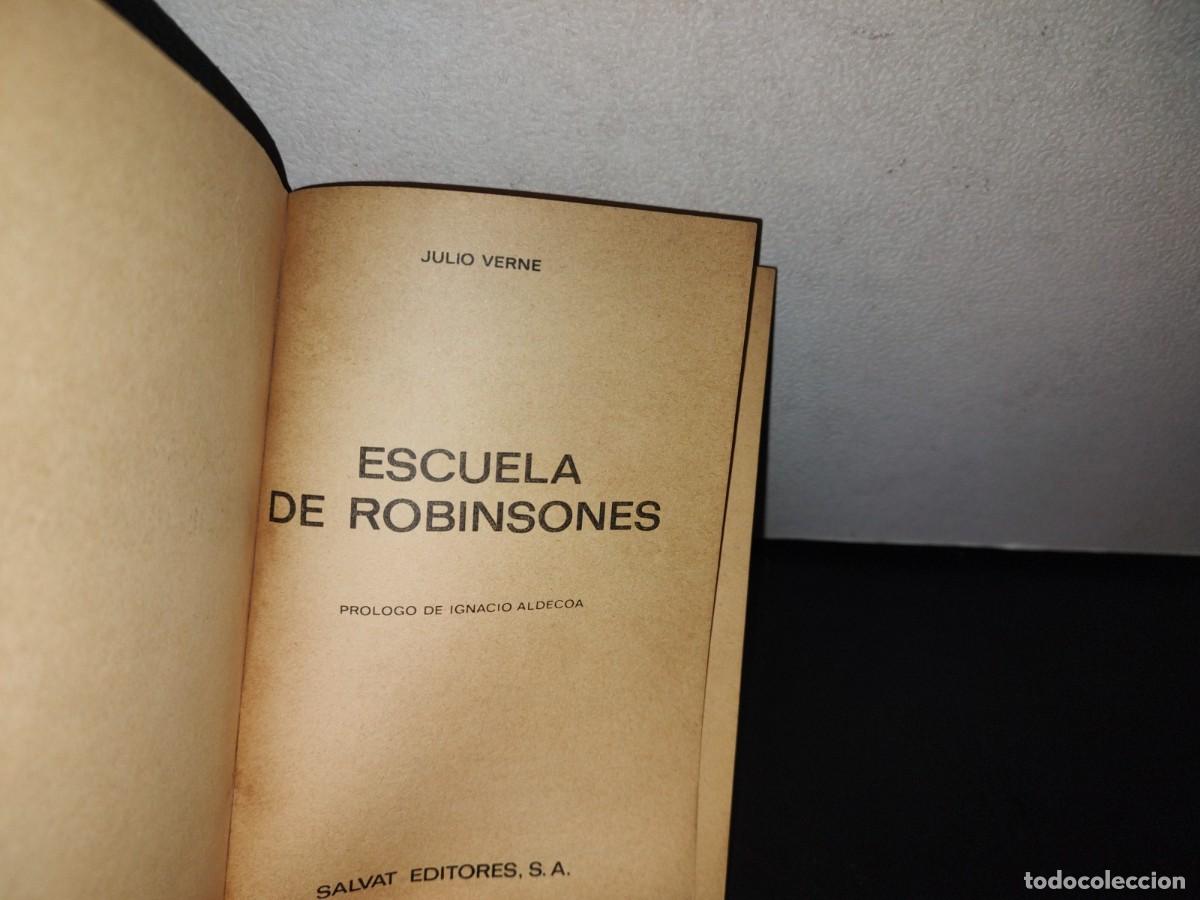Libros de segunda mano: 47- ESCUELA DE ROBINSONES - JULIO VERNE - Foto 3