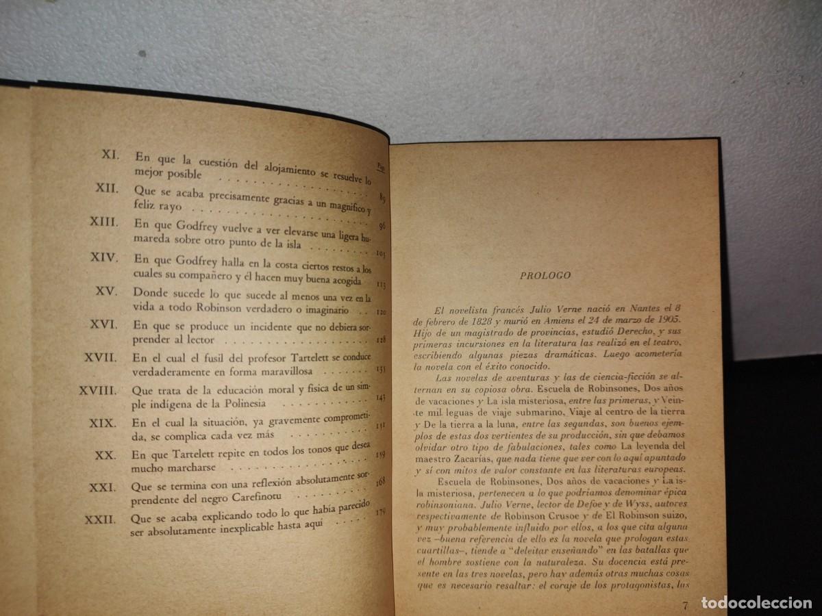 Libros de segunda mano: 47- ESCUELA DE ROBINSONES - JULIO VERNE - Foto 5
