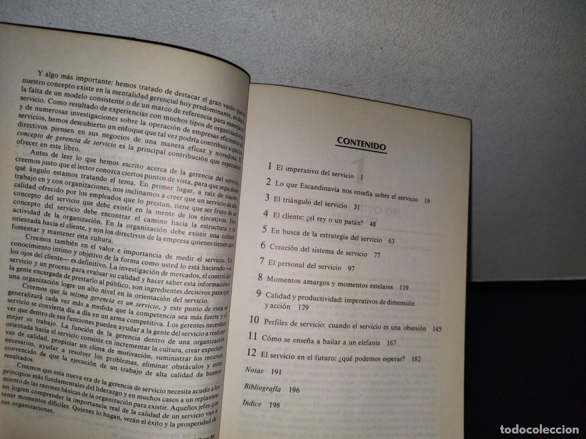 Libros de segunda mano: 92- GERENCIA DEL SERVICIO - KARL ALBRECHT - Foto 6