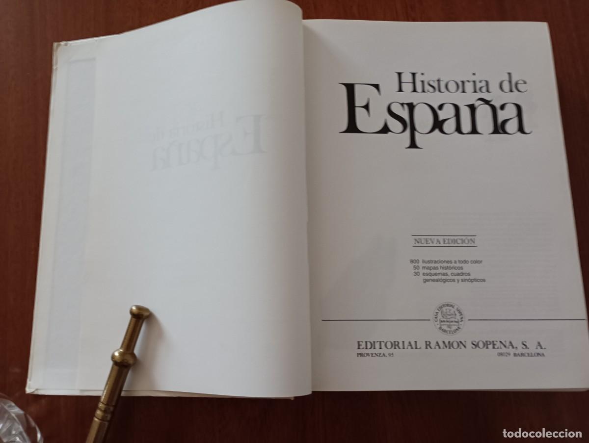 Libros de segunda mano: HISTORIA DE ESPA&Ntilde;A &ndash; SOPENA 1994 - Foto 3
