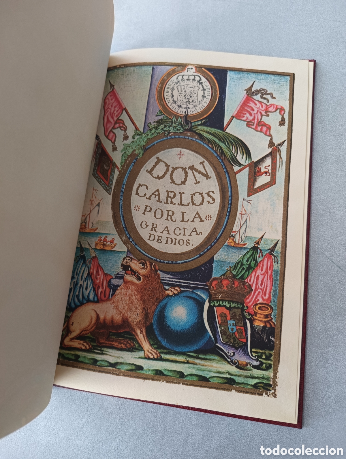 Libros de segunda mano: Don Carlos por la Gracia de Dios. Facs&iacute;mil. - Foto 1