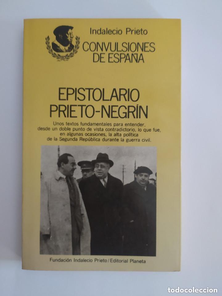 Libros de segunda mano: EPISTOLARIO PRIETO-NEGR&Iacute;N. Indalecio Prieto. - Foto 1